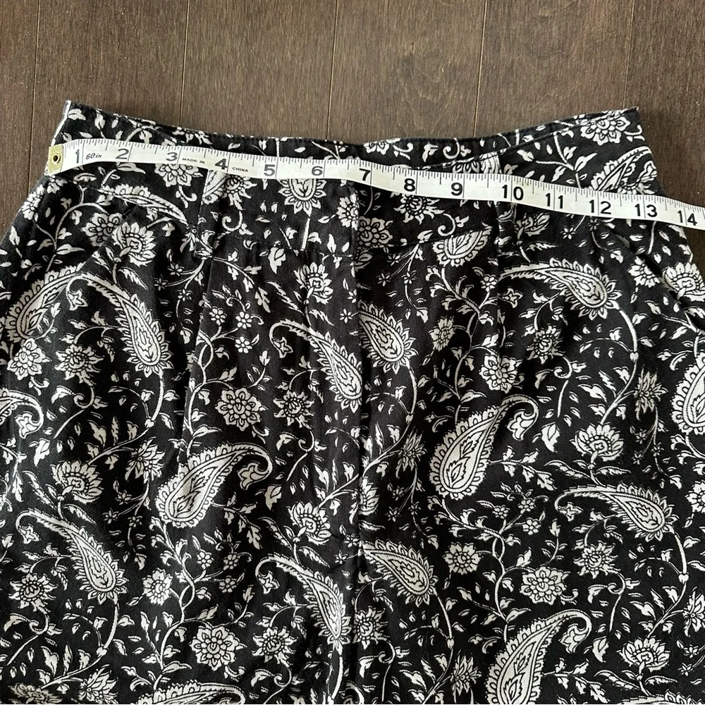 Revolve Cleobella Dana Trouser Paisley Cropped Organic Cotton‎ Size XS